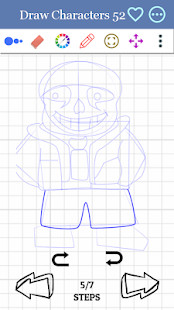 How to Draw Sans<span>(No Ads)</span> screenshot image 10_Popularmodapk.com