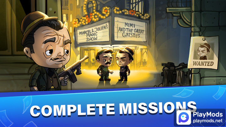 Idle Mafia Empire: Gold & Cash<span>(Unlimited Money)</span> screenshot image 1_Popularmodapk.com