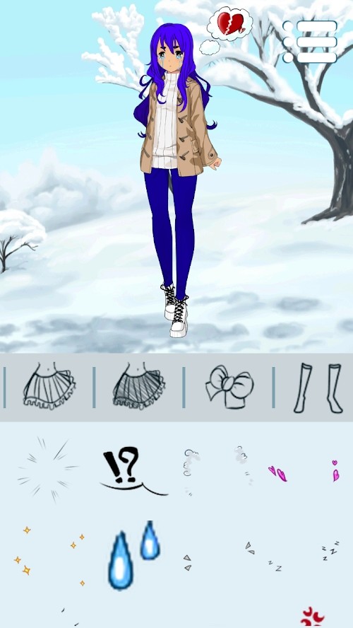 Avatar Maker: Anime Girls(No Ads) screenshot image 4_Popularmodapk.com