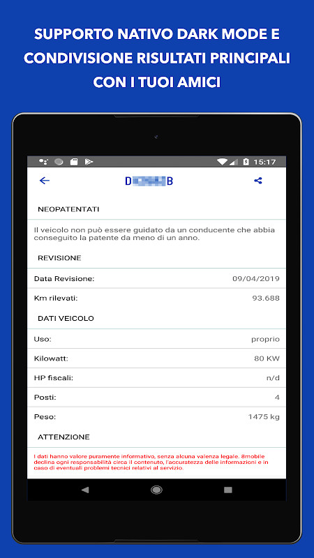 iTarga - Verify Italian license plate screenshot image 8_Popularmodapk.com