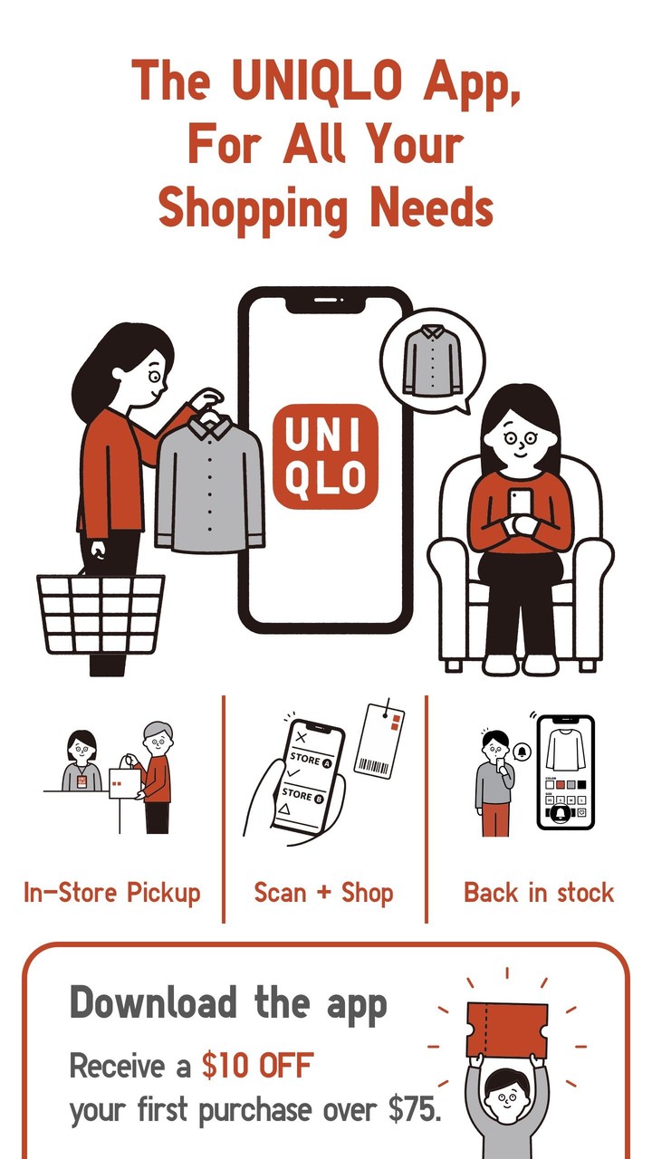 UNIQLO US screenshot image 1_Popularmodapk.com