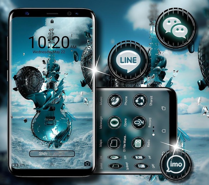 Guitar Launcher Theme screenshot image 7_Popularmodapk.com