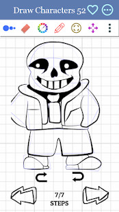How to Draw Sans<span>(No Ads)</span> screenshot image 12_Popularmodapk.com
