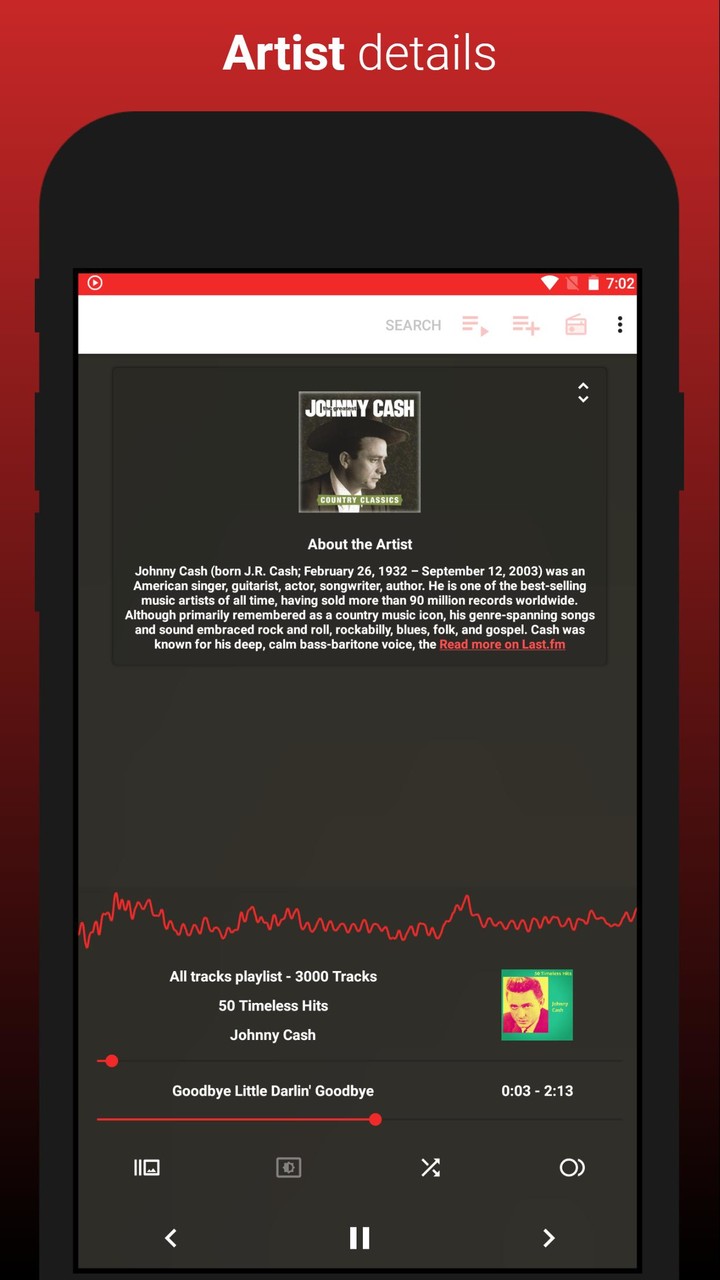 Hole Player - Music & Radio screenshot image 3_Popularmodapk.com
