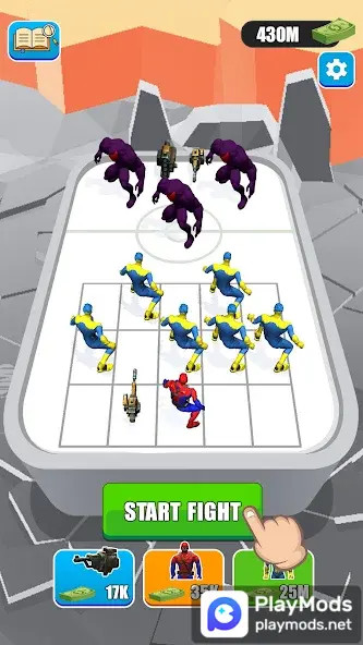 Merge Master: Superhero Fight<span>(God Mode)</span> screenshot image 4_Popularmodapk.com