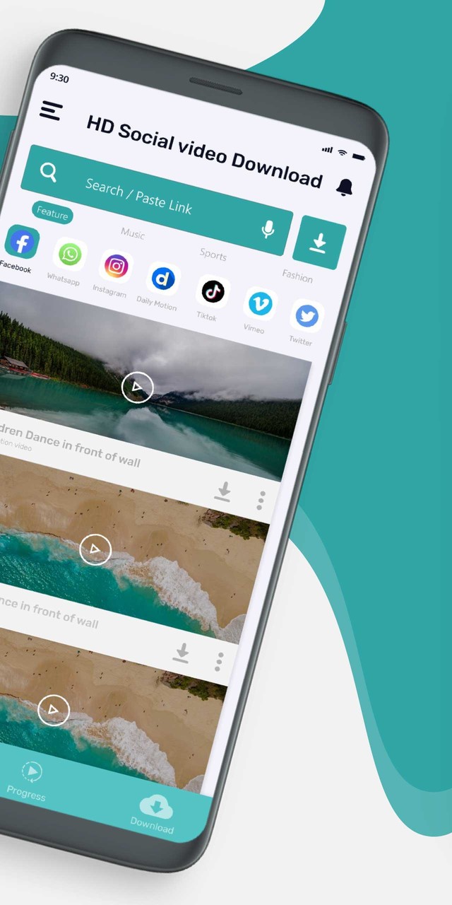 VidM; Video Downloader HD App screenshot image 2_Popularmodapk.com