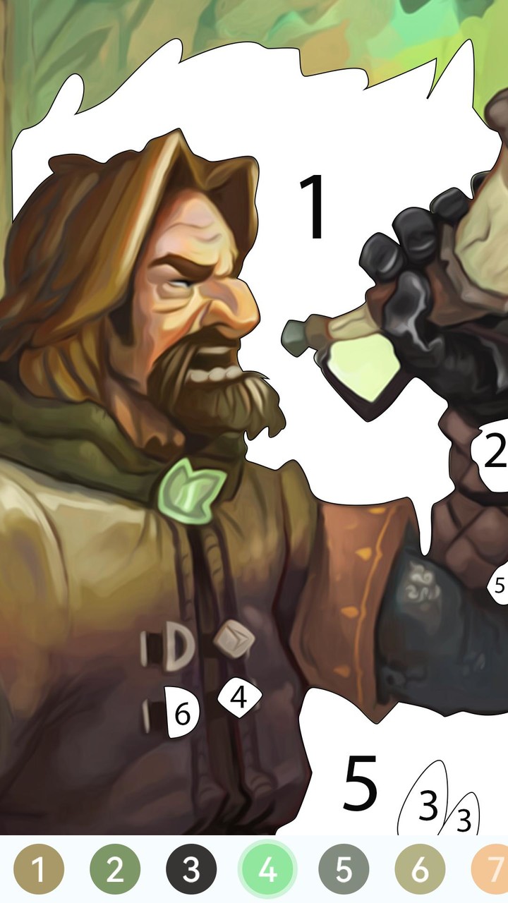 LOTR Color by Number screenshot image 4_Popularmodapk.com