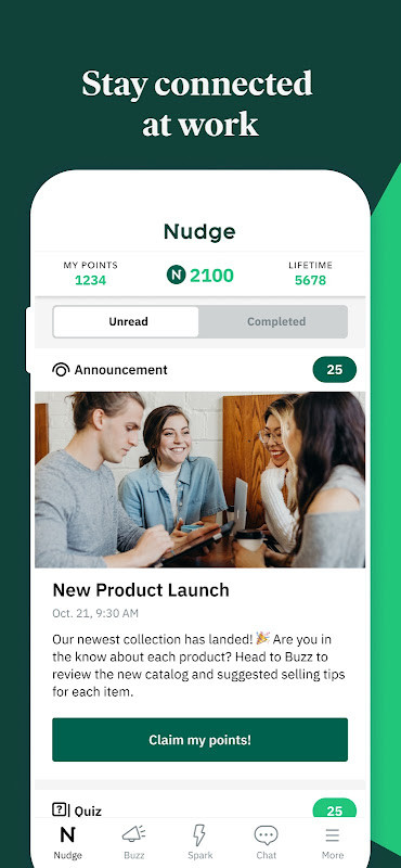 Nudge - Your Workplace App screenshot image 6_Popularmodapk.com