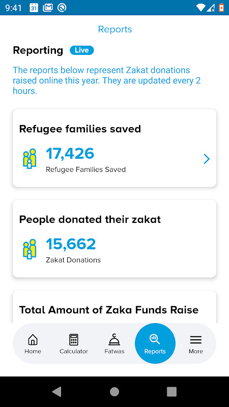 Refugee Zakat Fund screenshot image 3_Popularmodapk.com