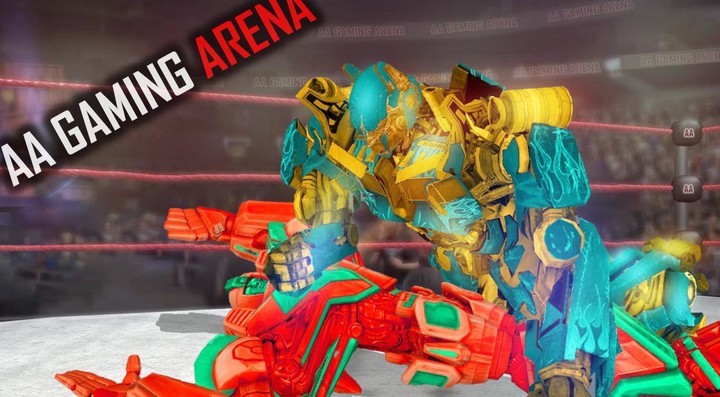 Robot Ring Fighting & Boxing screenshot image 2_Popularmodapk.com