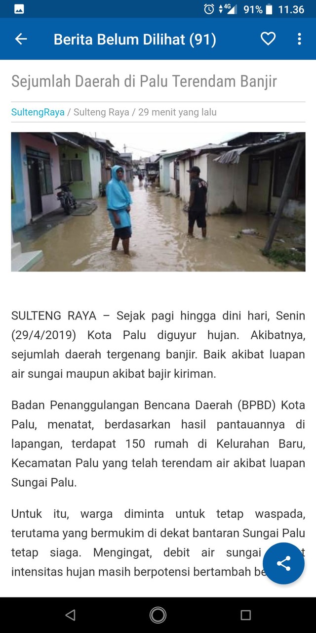 Berita Sulteng (Berita Daerah Sulawesi Tengah) screenshot image 1_Popularmodapk.com