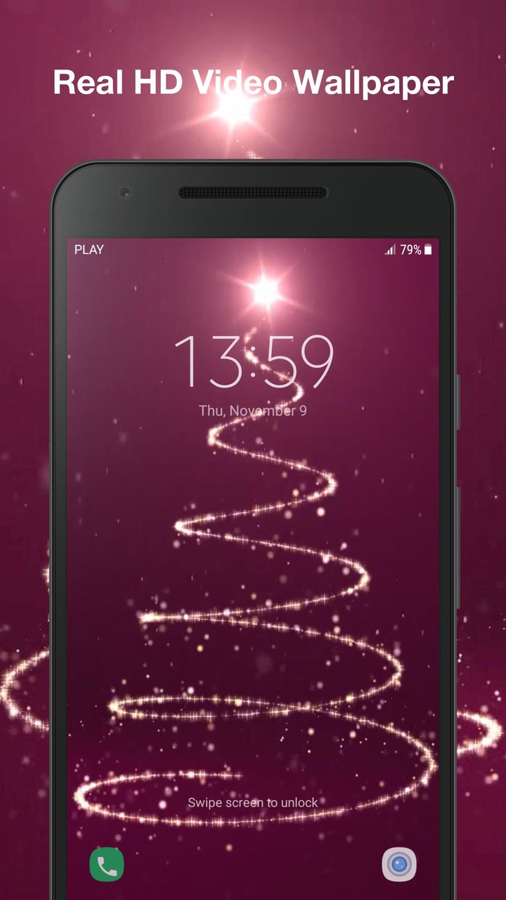 Christmas Tree Live Wallpaper screenshot image 7_Popularmodapk.com