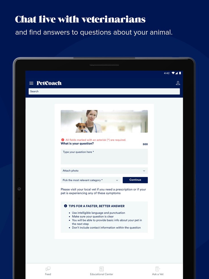 PetCoach Ask a vet online 24/7 screenshot image 11_Popularmodapk.com