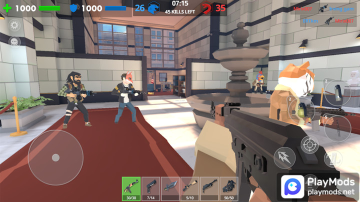 Polygon Arena: Online Shooter<span>(unlimited bullets)</span> screenshot image 5_Popularmodapk.com