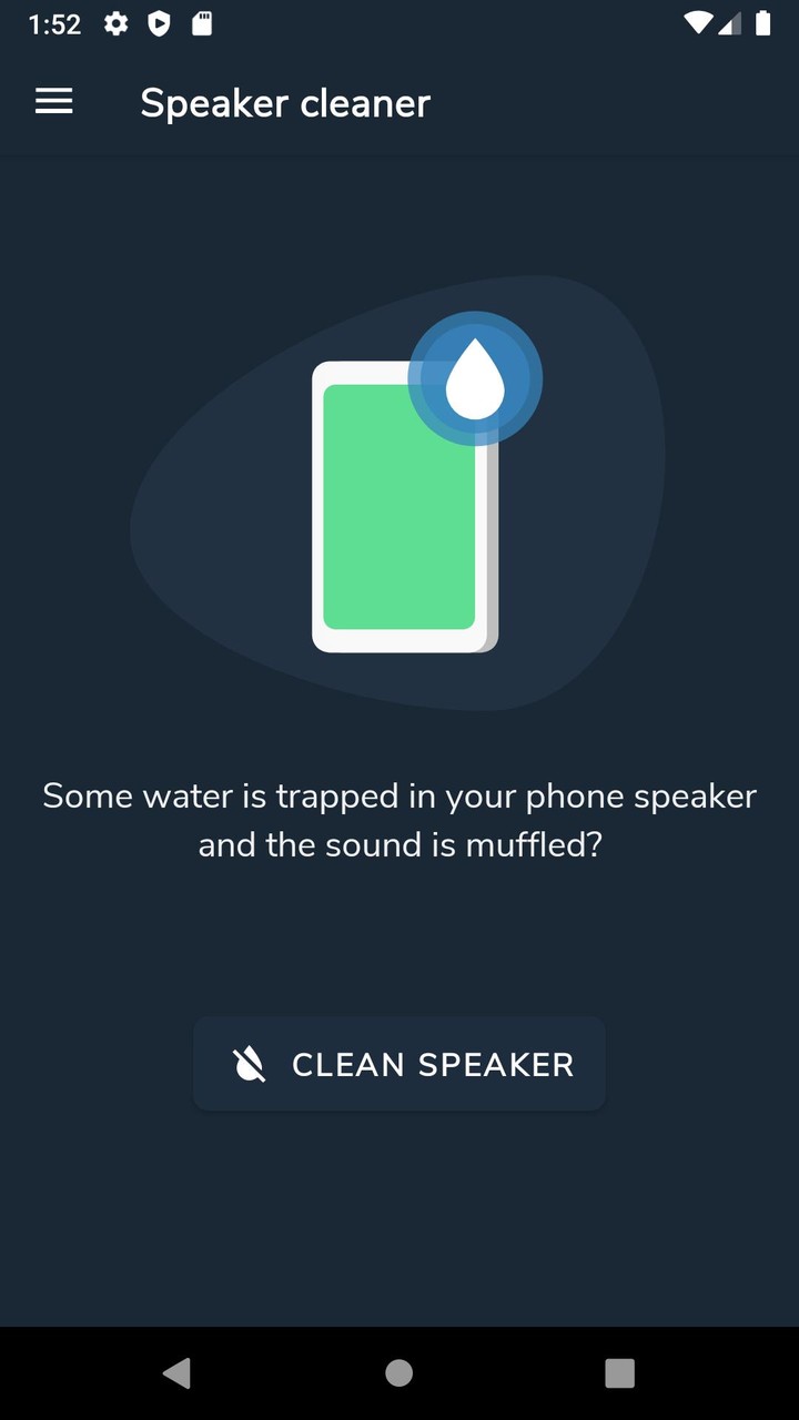 Speaker cleaner - Remove water & fix sound screenshot image 1_Popularmodapk.com