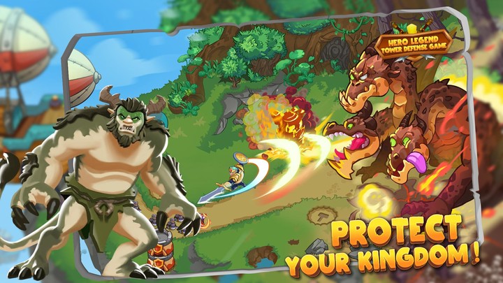 Hero Legend Tower Defense Game screenshot image 4_Popularmodapk.com