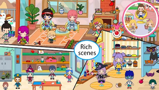 Mica Town Vacation hotel screenshot image 4_Popularmodapk.com