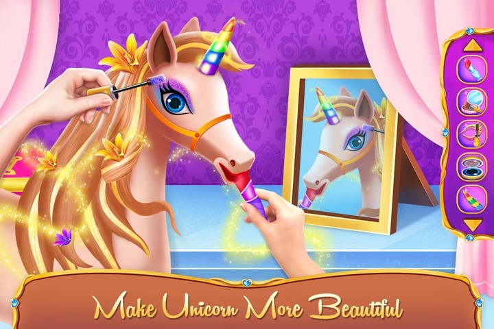Unicorn Pony Horse Care Game screenshot image 2_Popularmodapk.com