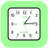 Analog Clock Square111.2.12_rowtechapk.com