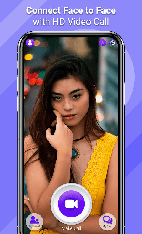 Video Call Random Chat - Live Talk and Video Call screenshot image 1_Popularmodapk.com
