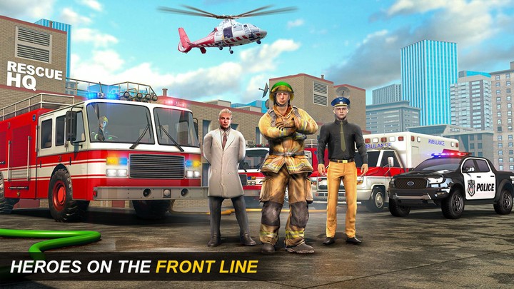 City Rescue: Fire Engine Games screenshot image 4_Popularmodapk.com