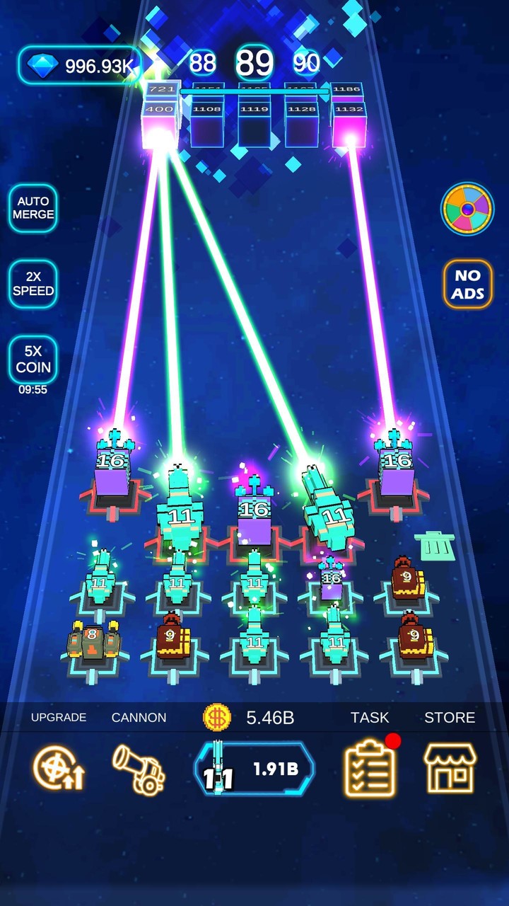 Fireline Merge Defense 3D screenshot image 2_Popularmodapk.com