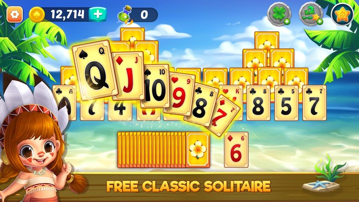 Solitaire Tripeaks Adventure screenshot image 3_Popularmodapk.com