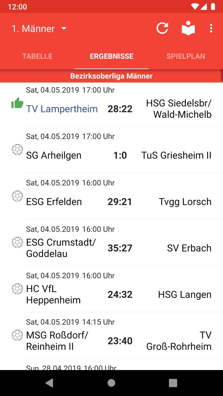 TV Lampertheim Handball screenshot image 6_Popularmodapk.com