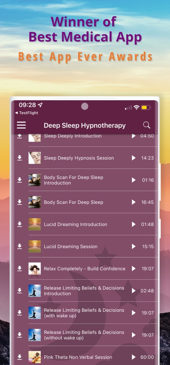Deep Sleep Hypnotherapy screenshot image 6_Popularmodapk.com