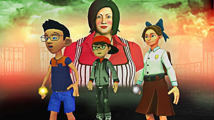 Evil Teacher Scary Games 3D screenshot image 1_Popularmodapk.com