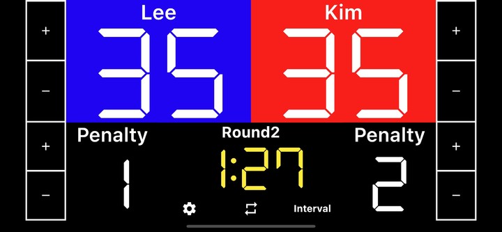 Taekwondo Scoreboard screenshot image 2_Popularmodapk.com