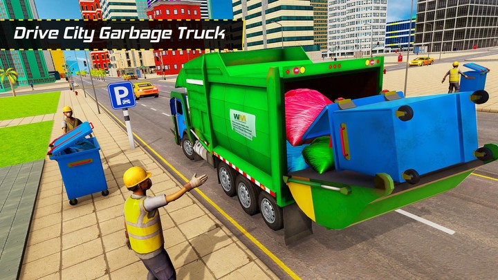 Garbage Truck Parking Games screenshot image 8_Popularmodapk.com