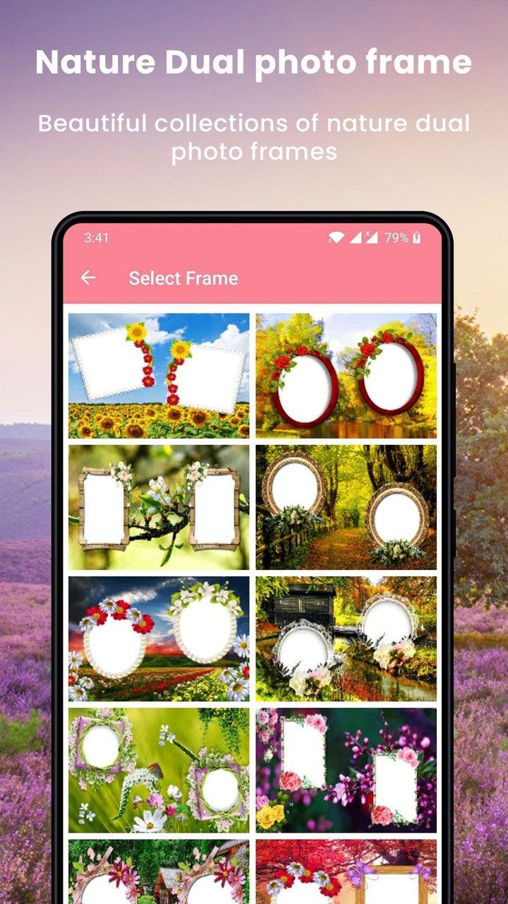 Nature Dual Photo Frame screenshot image 5_Popularmodapk.com