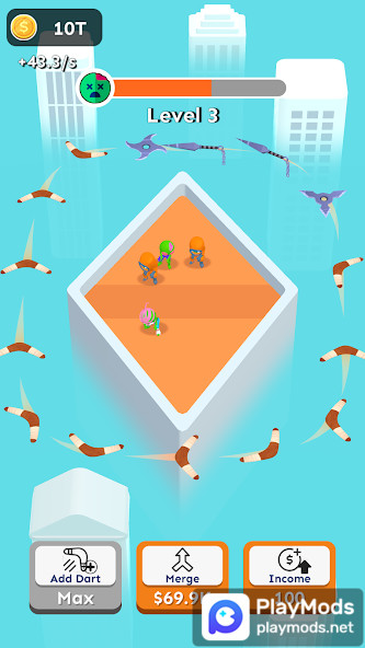 Deadly Darts<span>(No ads)</span> screenshot image 8_Popularmodapk.com