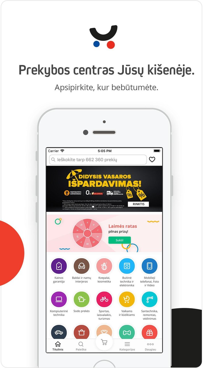 Pigu.lt - mobilioji parduotuvė screenshot image 1_Popularmodapk.com