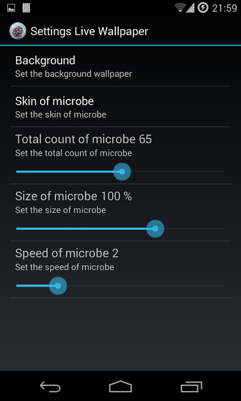 Microbe Live Wallpaper screenshot image 6_Popularmodapk.com