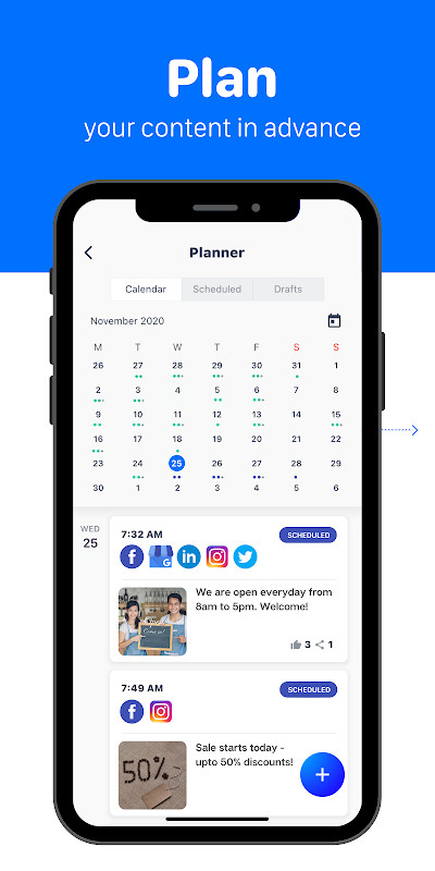 Hookle: Social media manager screenshot image 15_Popularmodapk.com