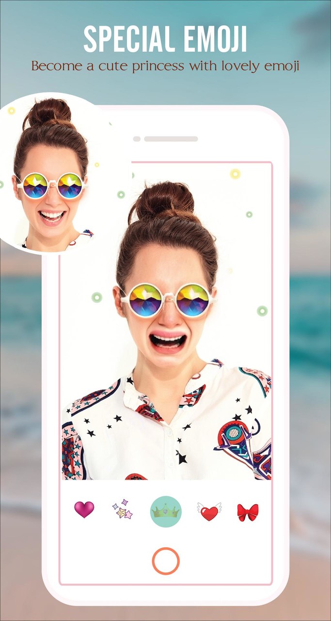 Crying Face Filter Camera screenshot image 5_Popularmodapk.com