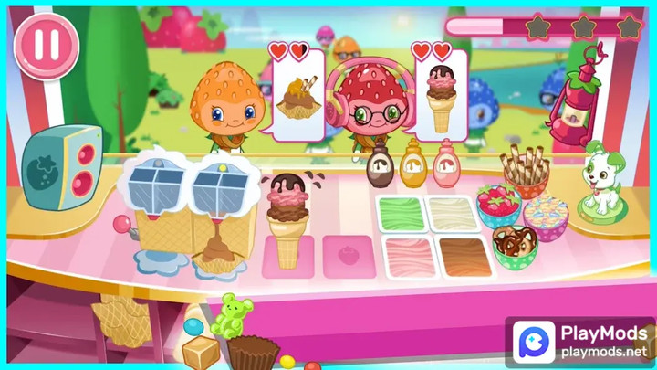 Strawberry Shortcake Ice Cream<span>(unlock full version)</span> screenshot image 5_Popularmodapk.com