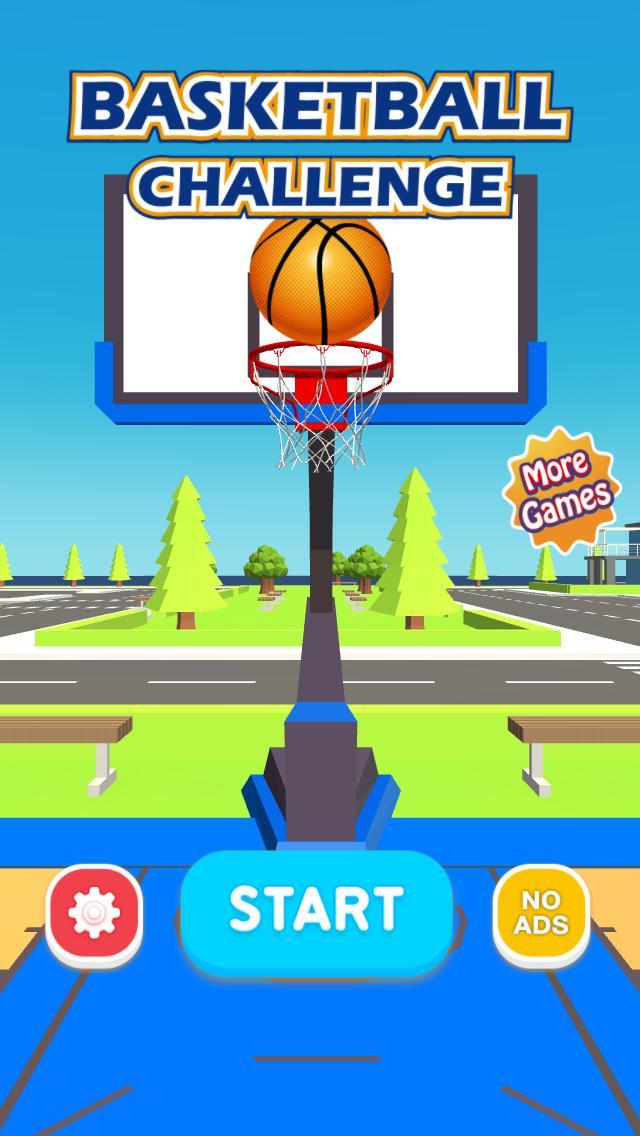 Basketball Challenge 3D screenshot image 2_Popularmodapk.com