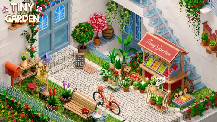 Tile Match :Tiny Garden Design screenshot image 2_Popularmodapk.com