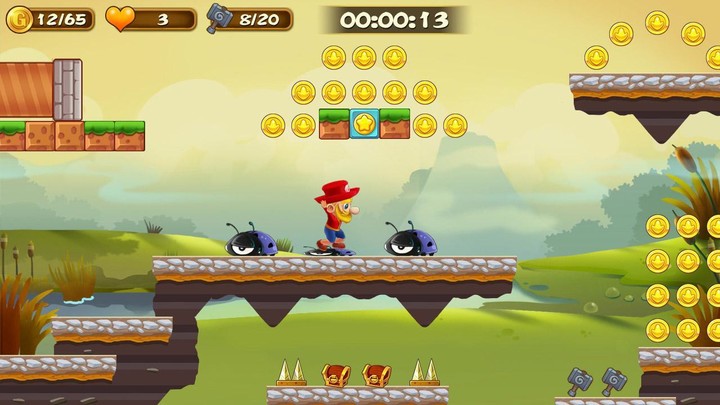 Super  Adventure of Jabber screenshot image 3_Popularmodapk.com