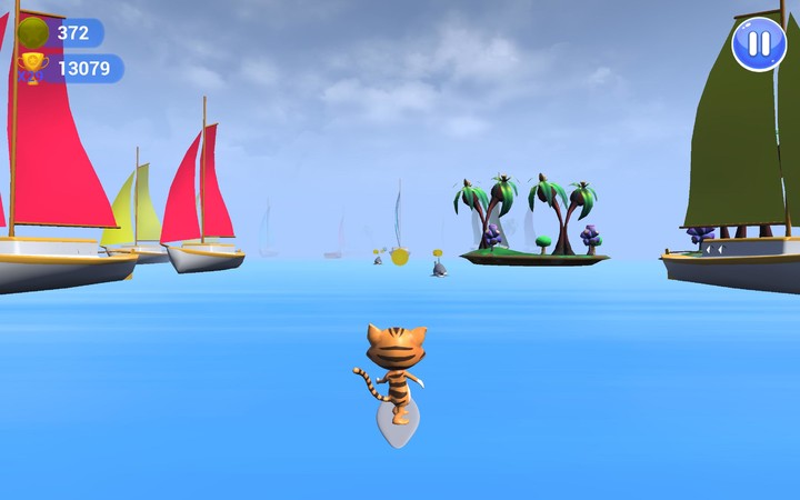 Cat Run - Endless Runner Game screenshot image 19_Popularmodapk.com