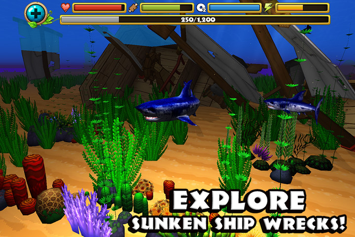 Wildlife Simulator: Shark<span>(Mod APK)</span> screenshot image 5_Popularmodapk.com