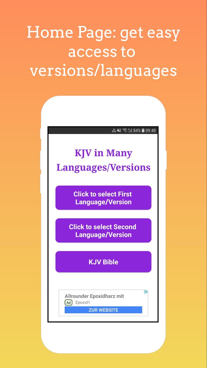 Holy Bible in many languages screenshot image 1_Popularmodapk.com