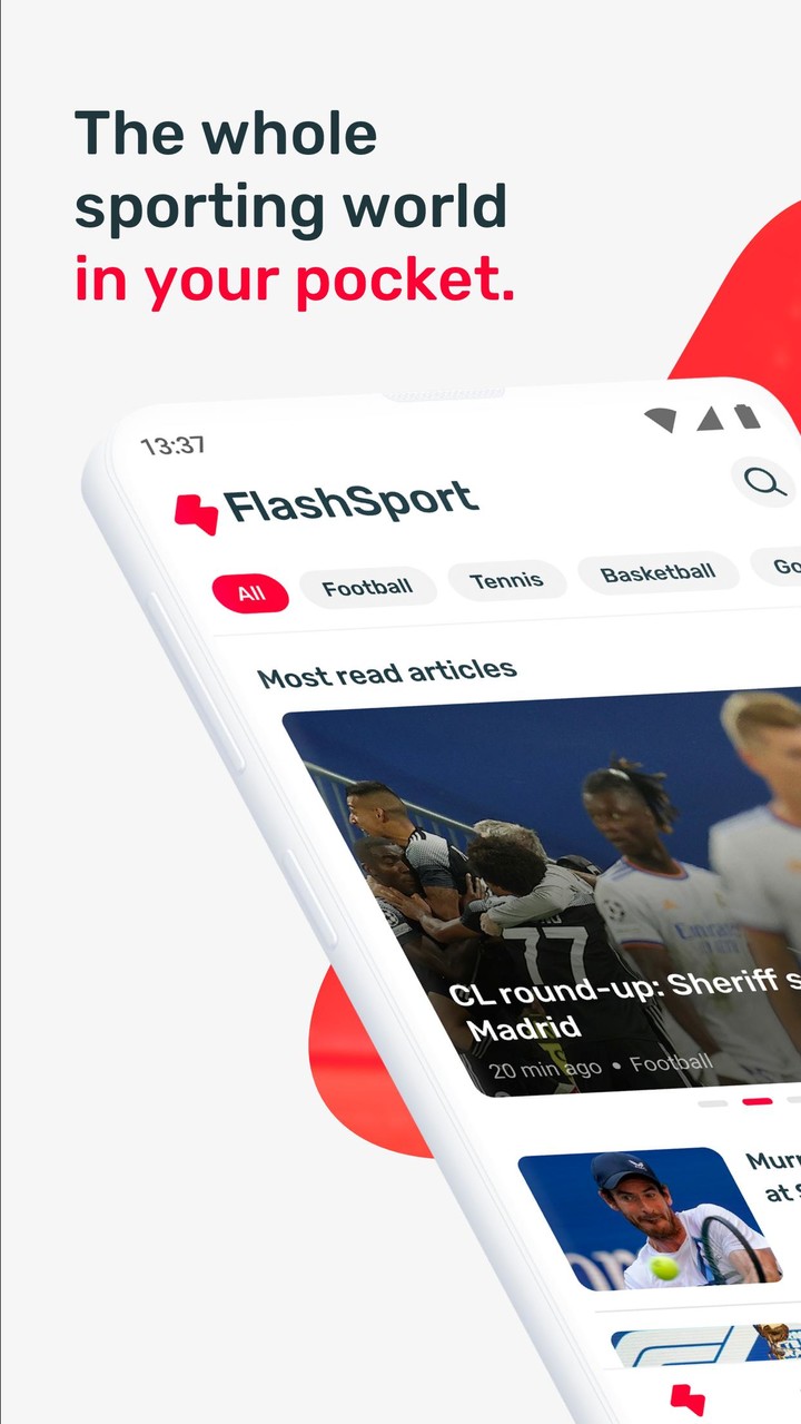 FlashSport - sports news screenshot image 1_Popularmodapk.com