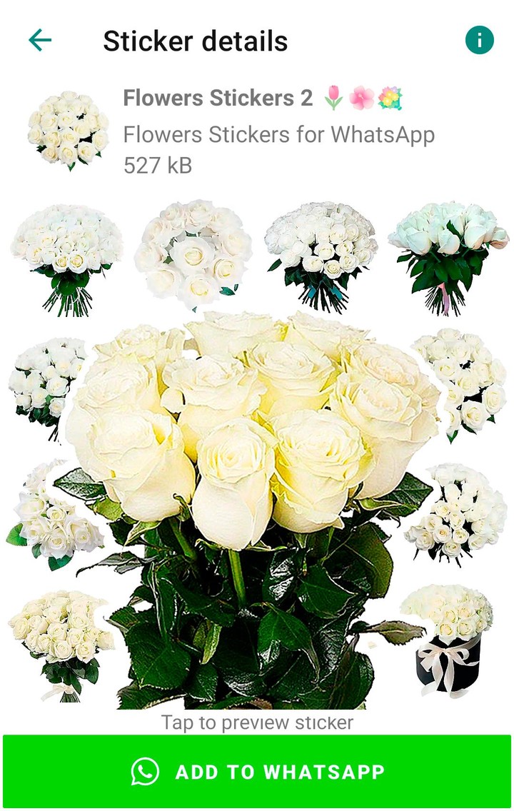 Flowers Stickers for WhatsApp screenshot image 9_Popularmodapk.com