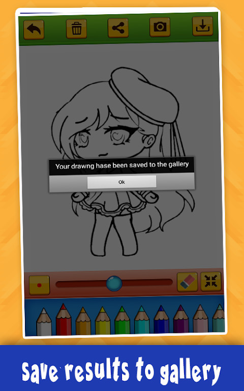 Gacha Chibi Coloring Book screenshot image 6_Popularmodapk.com