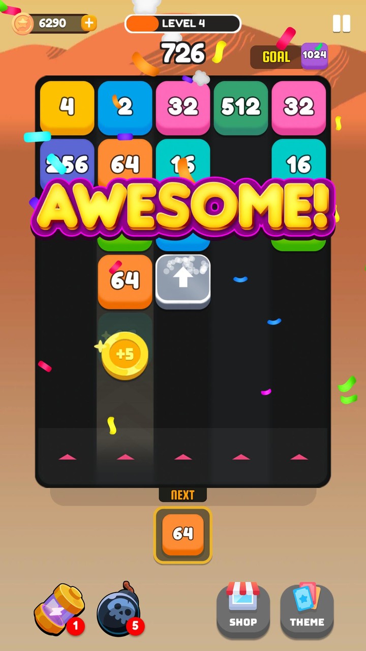 Number Shoot - Merge 2048 screenshot image 5_Popularmodapk.com