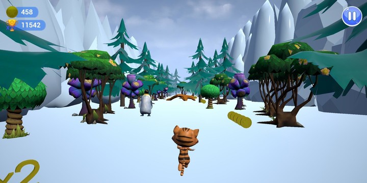 Cat Run - Endless Runner Game screenshot image 5_Popularmodapk.com